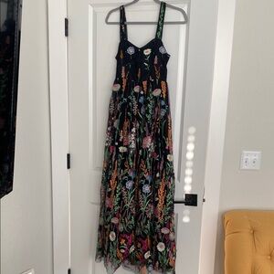Anthropologie Black Dress XS